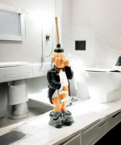 76cm OLD MAN TOILET ROLL HOLDER