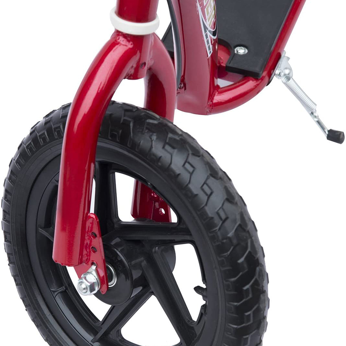 Push Scooter Teen Kids Stunt Bike Ride On with 12" EVA Tyres, Red HOMCOM - Image 7