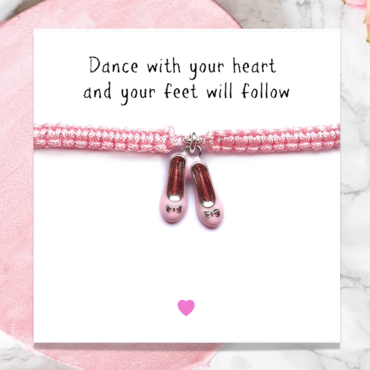 Ballet Shoes Friendship Bracelet & Jewellery Box Gift Hamper | Girls Birthday | Gift For A Dancer | Dance Gifts | Girls Christmas Present UK - Image 7
