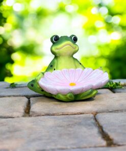 43CM FROG STATUE