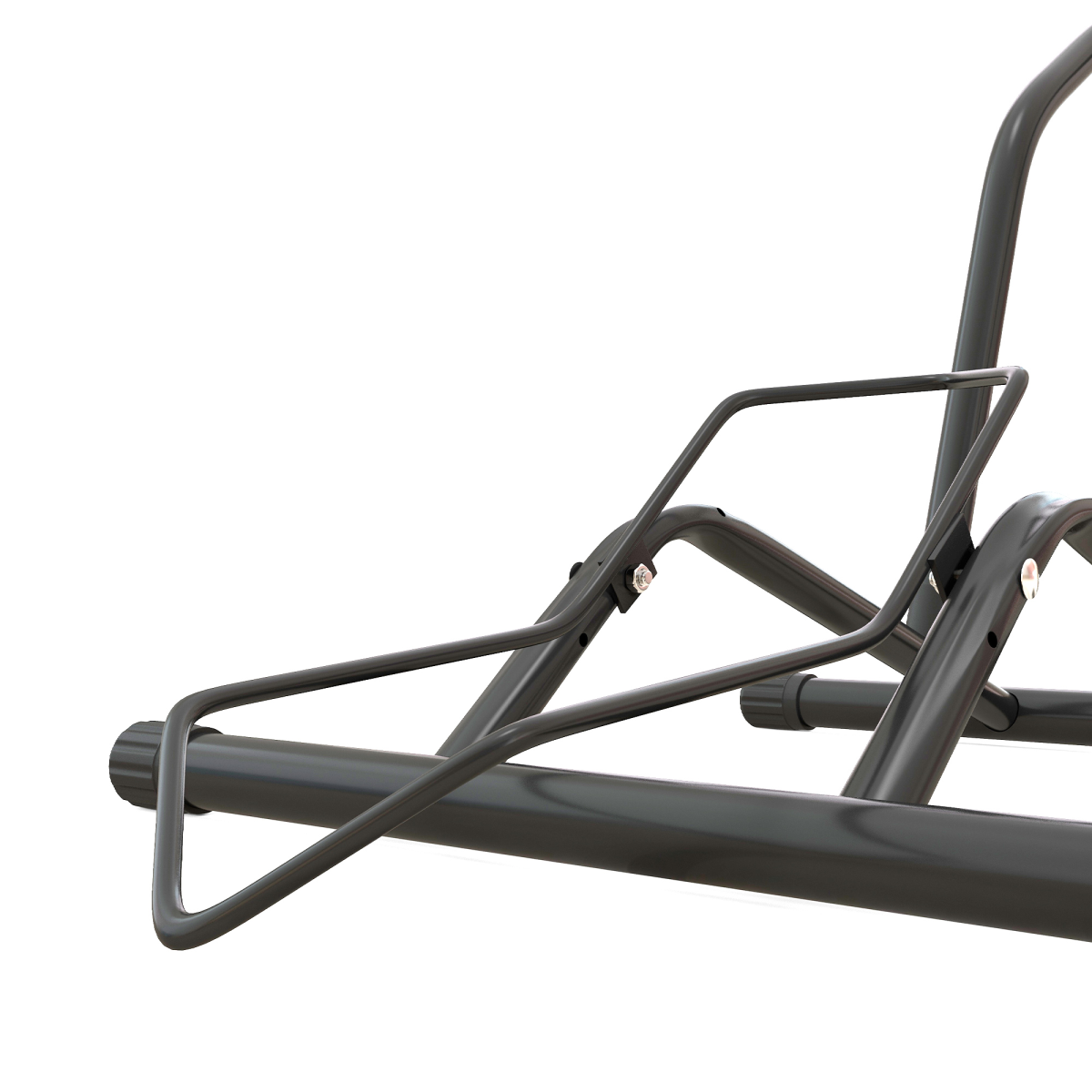 SPORTNOW Bike Stand Bicycle Storage Rack for Indoor Garages Flat Use - Image 8