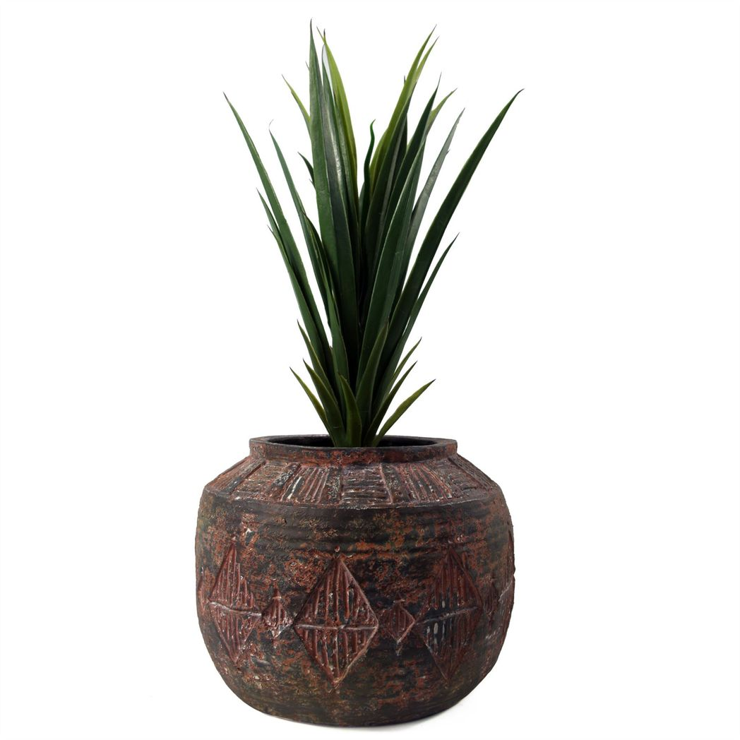 27cm x 36cm Aztec Diamond Large Planter - Image 2