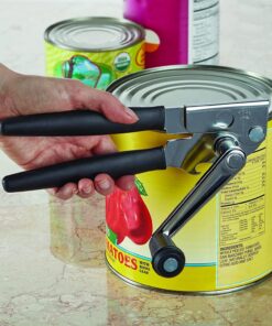 NUFR Pie Tin Opener, Manual Crank Handle Can Opener (Fray Bentos)