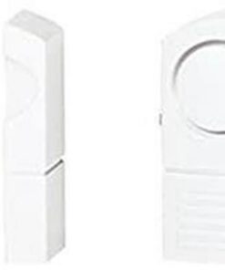 Benross 2-Pack Mini Wireless Window Alarms - Compact White