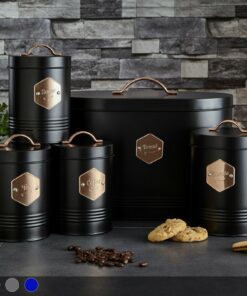 5 Piece Kitchen Canister Set