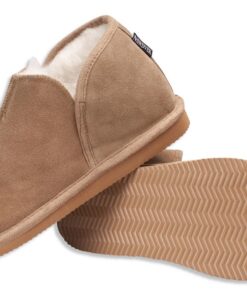 Nordvek Womens Suede Boot Style Slippers With Rubber Sole - 447-100