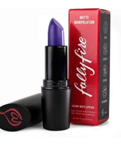 Folly Fire Creamy Matte Manipulation Matte Lipstick in Kino no, Royal Purple