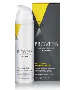 Proverb Pro Moisturiser Life Fuelled Skin Care Oil Balance for Men, 50ml