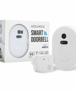 Aquarius Wifi Wireless Smart Camera Doorbell[White]