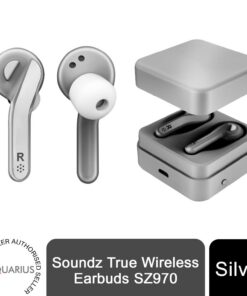 Soundz True Wireless Earbuds SZ970- Silver