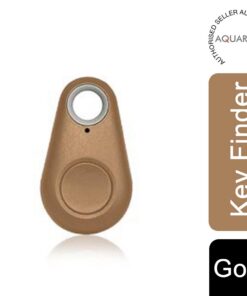 Aquarius Key Finder Anti-Lost Alarm with GPS Last Location Finder, Gold