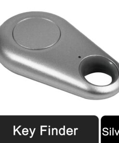Aquarius Key Finder Anti-Lost Alarm with GPS Last Location Finder, Silver