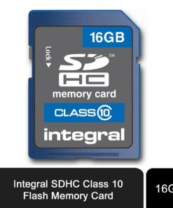 Integral 16GB SDHC Class 10 Flash Memory Card