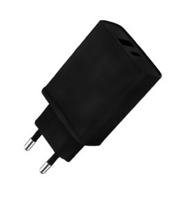 FX Dual EU Main Charger USB-C and USB-A, Black