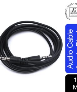 GVC Audio Cable 3.5mm STEREO AUX IN CABLE- 1M – With 2 types of Colour