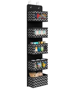 VINSANI 5TIER BLACK HANGING ORGANISER 1010282
