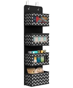 VINSANI 4TIER BLACK HANGING ORGANISER 1010278