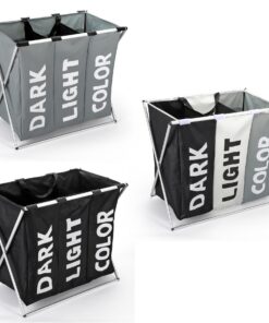 VINSANI X-SHAPE 3 SECTION LAUNDRY SORTER
