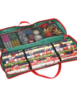 Christmas Xmas Decoration Gift Wrap Fabric Storage Bag [Green,0008941]