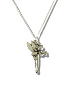 Girls Magical Fairy Silver Necklace