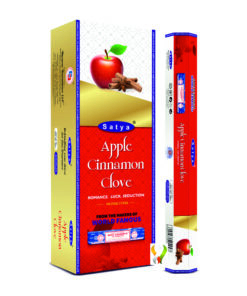 Satya Apple Cinnamon Clove Hexa - 120 Sticks