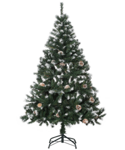 5FT Artificial Christmas Tree Xmas Indoor Decoration, Automatic Open HOMCOM