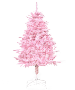 4FT Artificial Christmas Tree Holiday Xmas Automatic Open for Home Party Pink