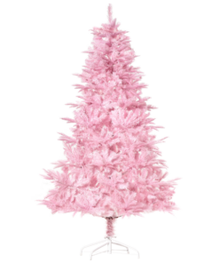 6FT Artificial Christmas Tree Holiday Xmas Automatic Open for Home Party Pink