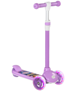 AIYAPLAY Kids 3 Wheel Scooter for 2-6 Years Old w/ Adjustable Height, Purple