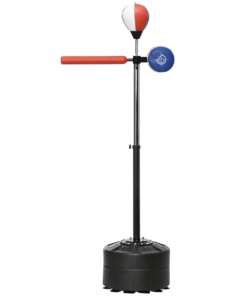 SPORTNOW Adjustable Speed Bag with Stand, Reflex Bar, Multicolour