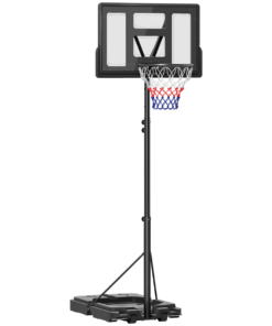 SPORTNOW 2.3-3.05m Basketball Hoop and Stand with Weighted Base and Wheels
