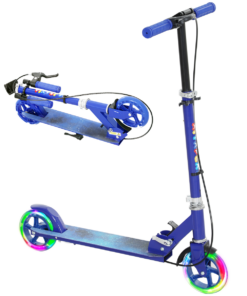 AIYAPLAY Scooter for Kids, Folding Kick Scooter w/ Adjustable Handle