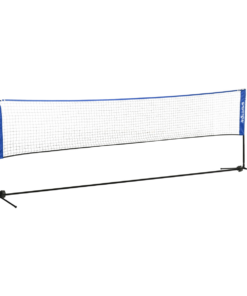 SPORTNOW 4m Badminton Net, Adjustable Sports Net for Tennis, Volleybal, Blue