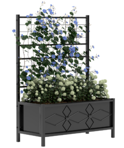 Durable Trellis Support for Climbing Plants - Enhance Garden Aesthetics