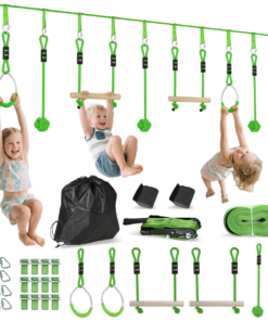 Fun Adventure Zipline Kit - Supports 50kg - Ideal for Kids' Outdoor Play