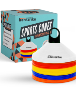 Lionstrike Football / Sports Cones Set – made from 100% recycled plastic
