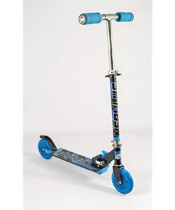 Ozbozz Blue and Black Nebulus Scooter Chrome Finish- SV15398