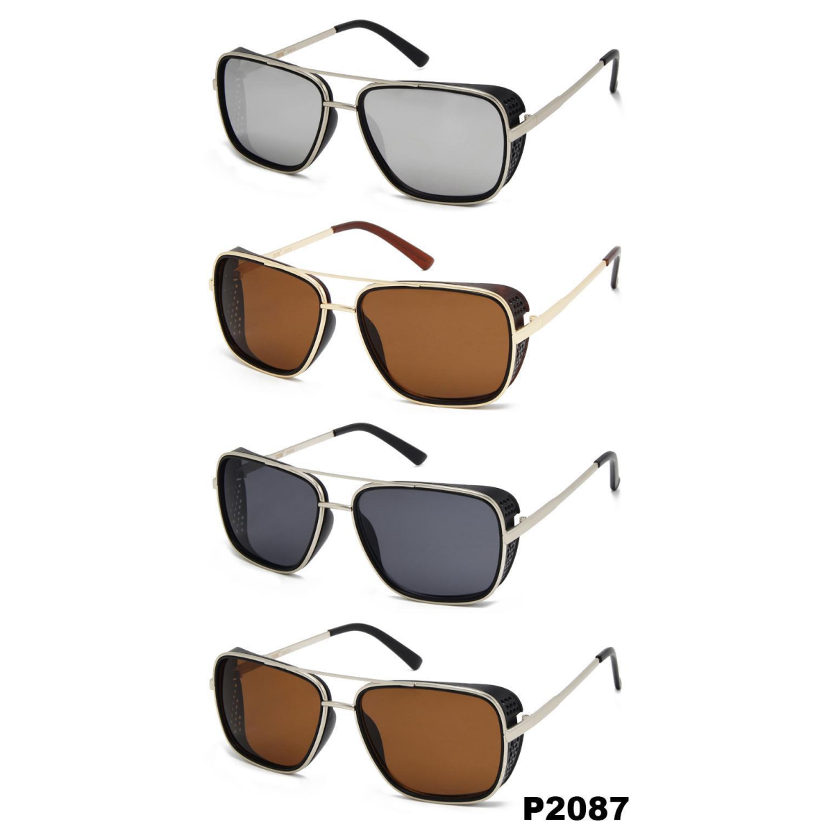 iCouture Adult Unisex Sunglasses 12 Assorted Colour P2087