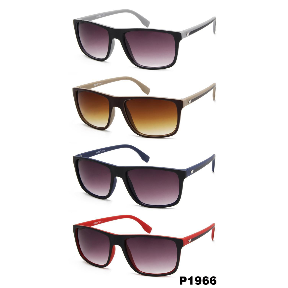 iCouture Adult Unisex Sunglasses 12 Assorted Colour P1966