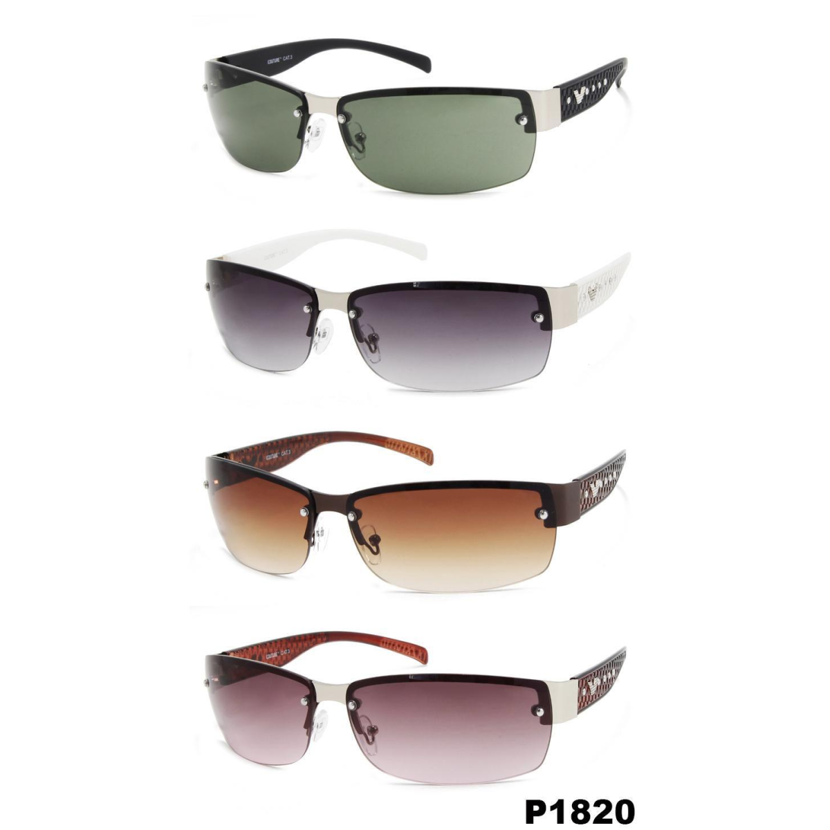 iCouture Adult Unisex Sunglasses 12 Assorted Colour P1820