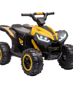 HOMCOM 12V Electric Quad Bikes for Kids Ride On Car ATV Toy for 3-5 Years