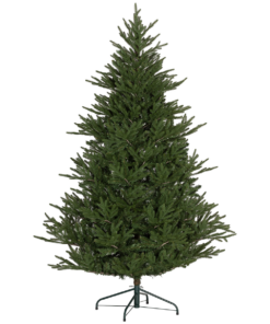 HOMCOM 5 Foot Artificial Christmas Tree with Realistic Hinged Branches